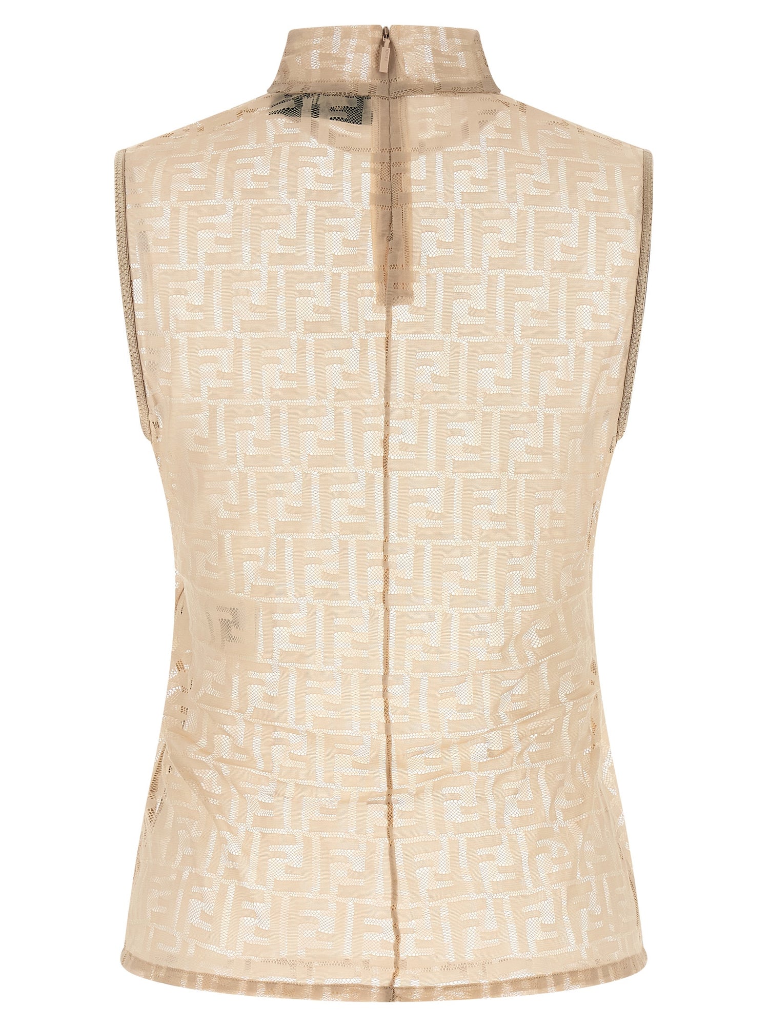 Fendi Ff Lace Top