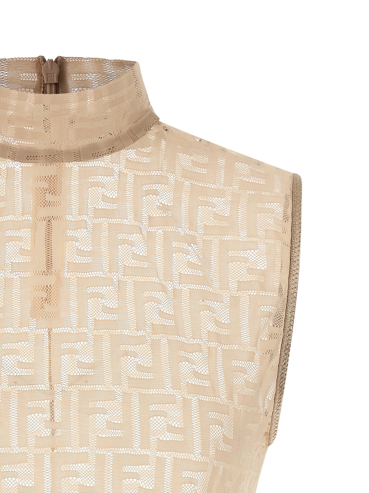 Fendi Ff Lace Top