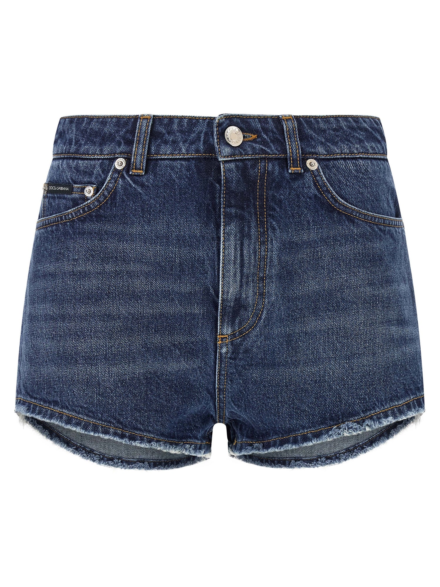 Dolce & Gabbana Logo Plate Shorts