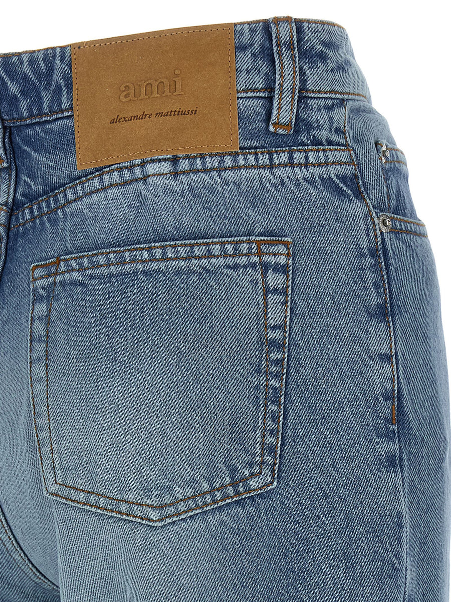 Ami Paris Flared Leg Jeans