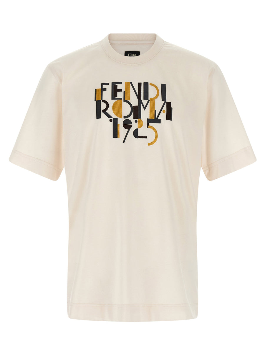 Fendi Roma 1925 Print T-shirt