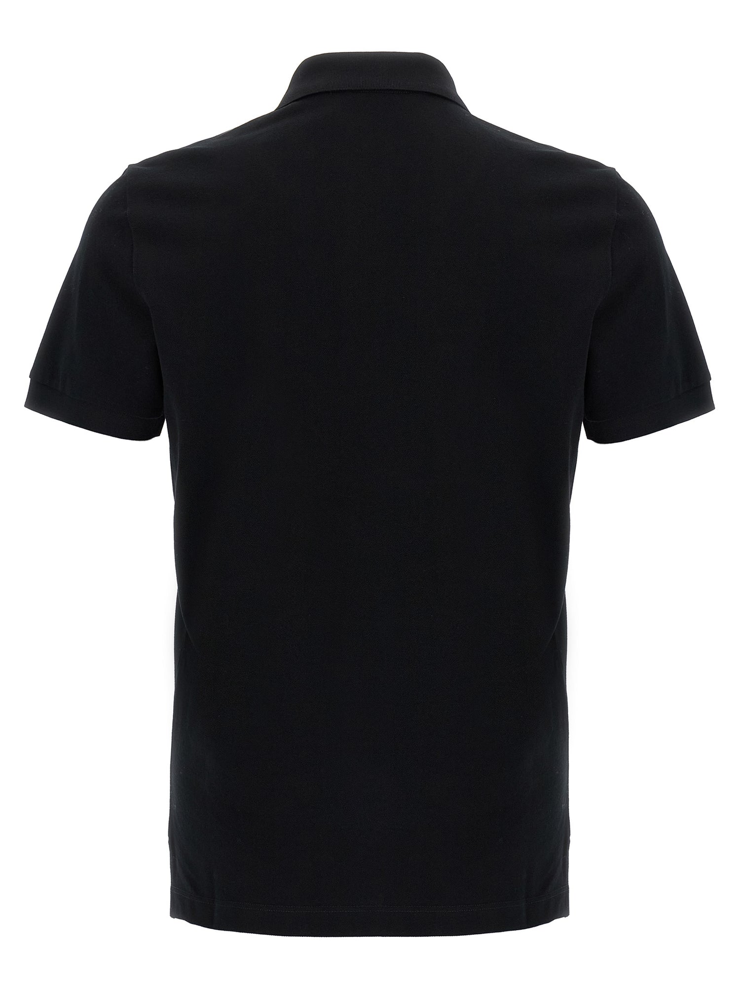 Fendi Ff Metallic Logo Polo Shirt