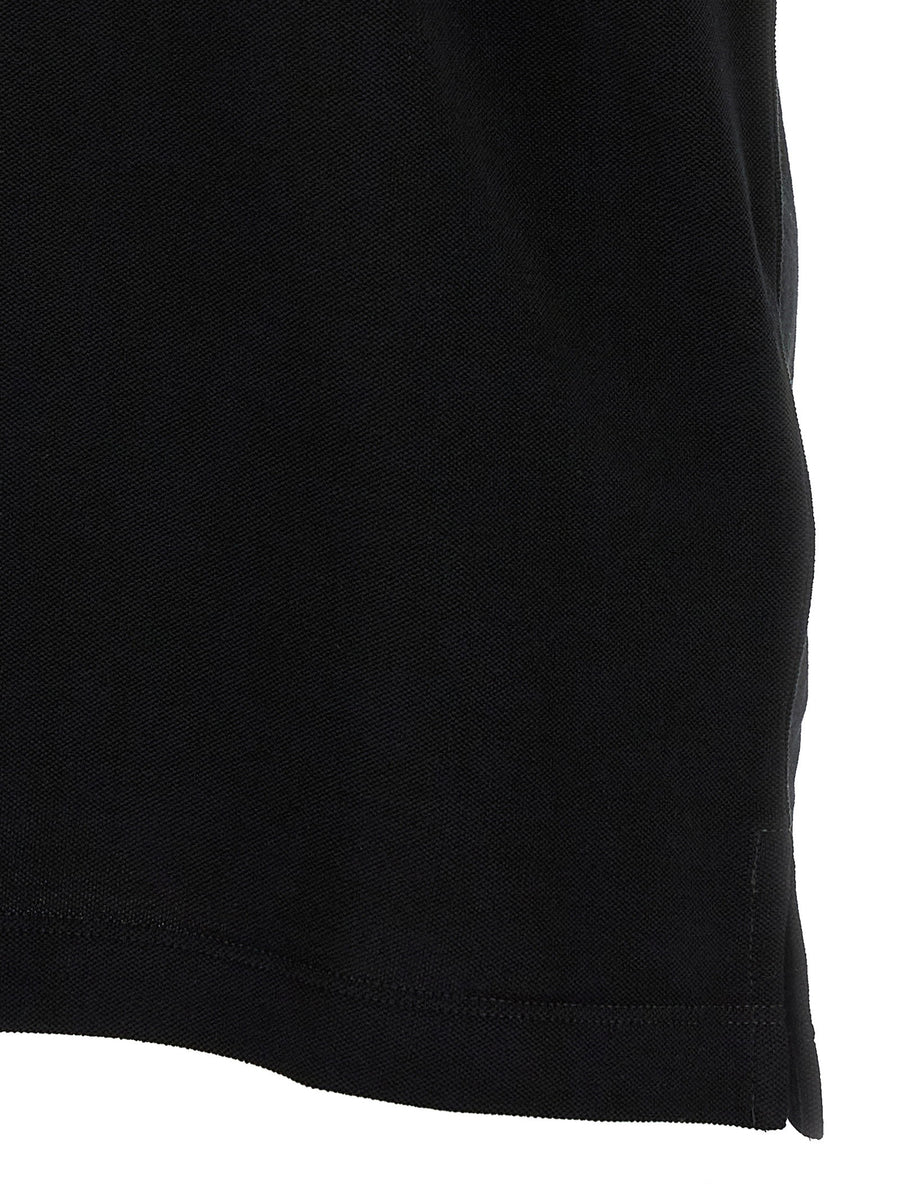 Fendi Ff Metallic Logo Polo Shirt