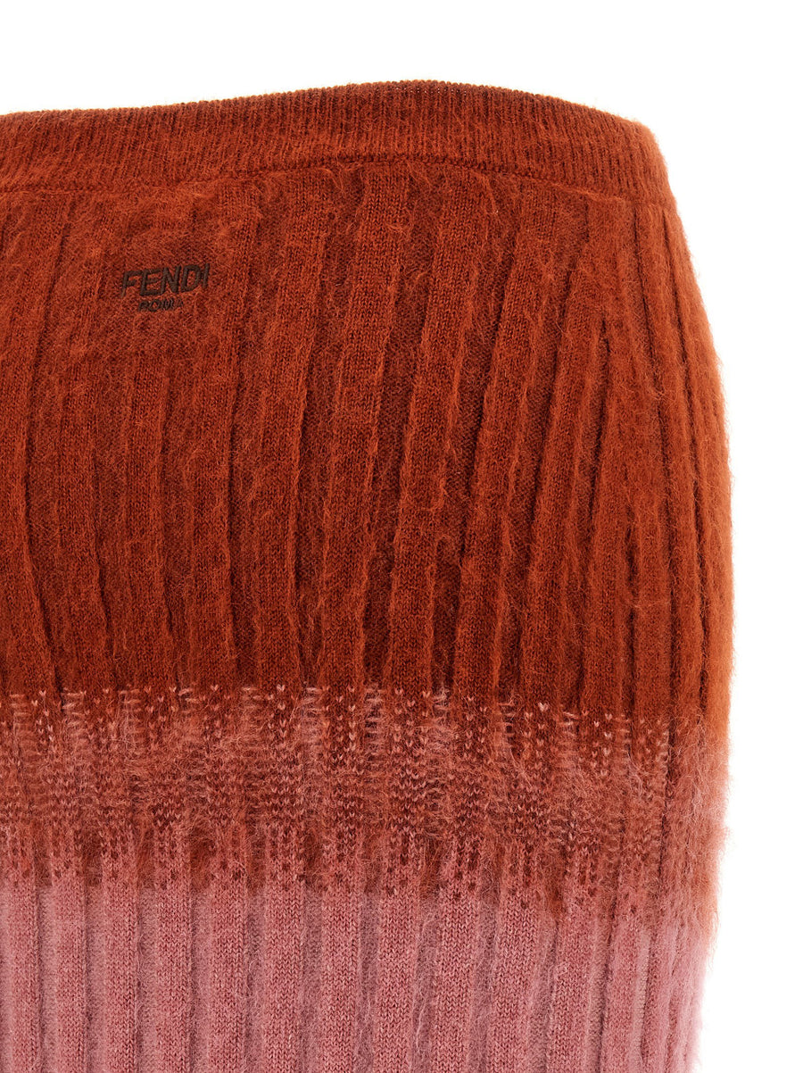 Fendi Wool Skirt