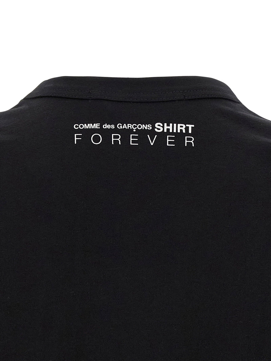 Comme Des Garcons Shirt Forever T Shirt Back Print For Men 100 Percent Cotton Timeless Luxury Tee
