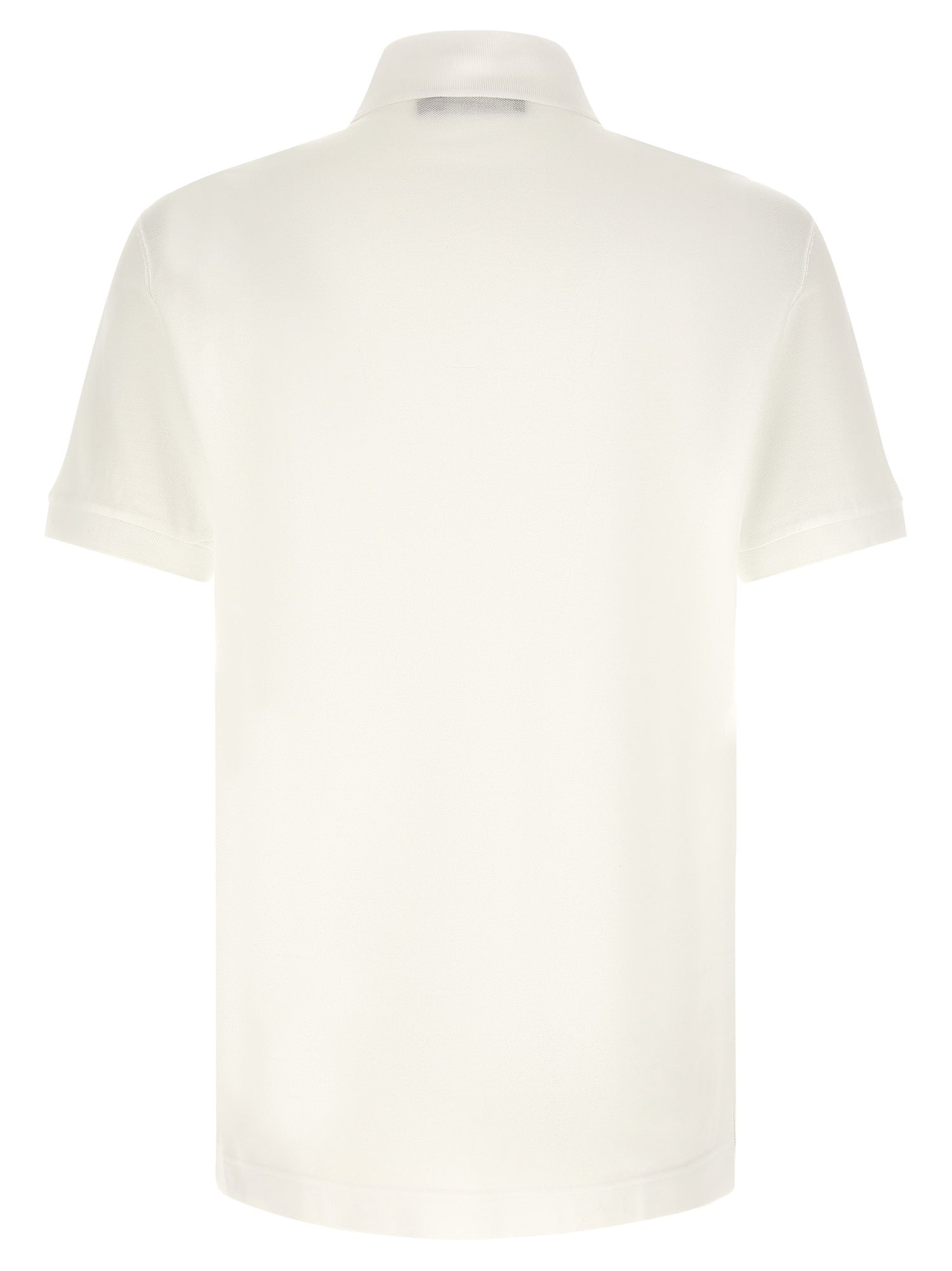 Dolce & Gabbana Logo Plate Polo Shirt