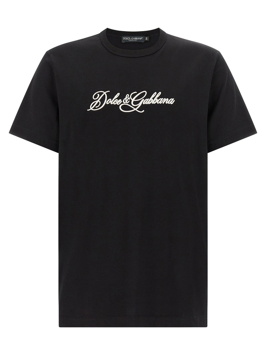 Dolce & Gabbana Logo Embroidery T-shirt