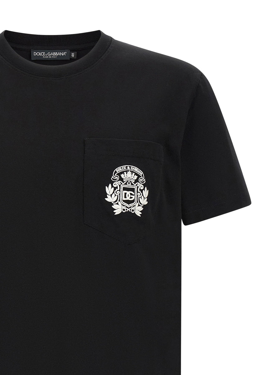 Dolce & Gabbana Dg Embroidered T-shirt