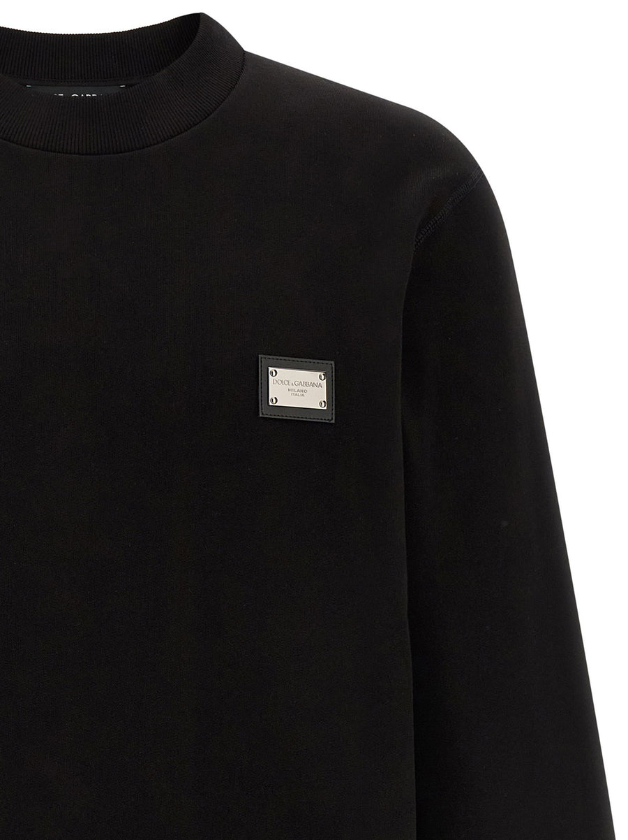 Dolce & Gabbana Logo Plate Sweatshirt