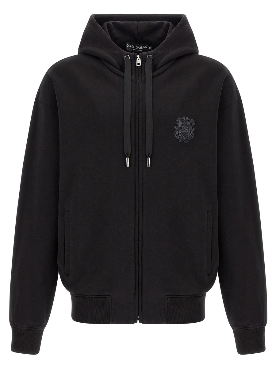 Dolce & Gabbana Coat Of Arms Logo Hoodie