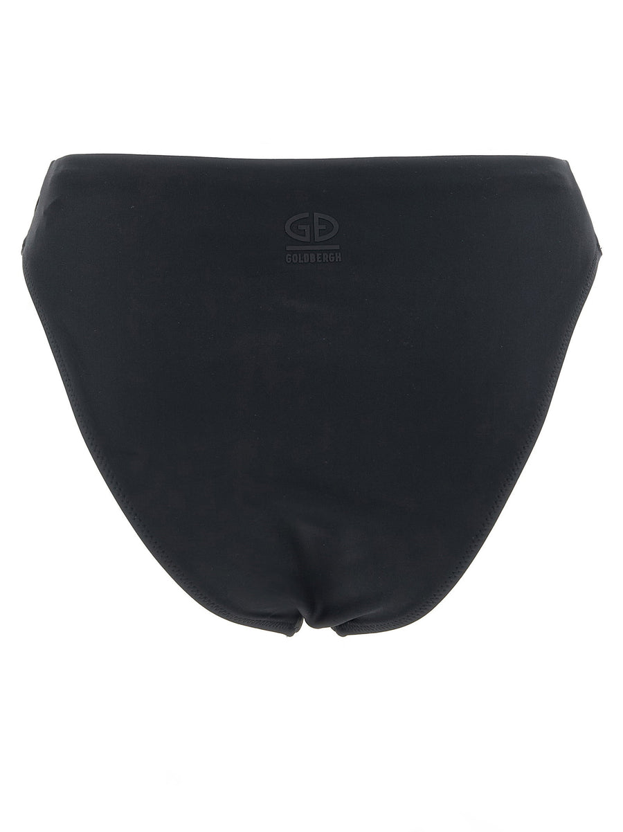 Goldbergh Reina Active Line High Waist Bikini Brief Black UV Protection