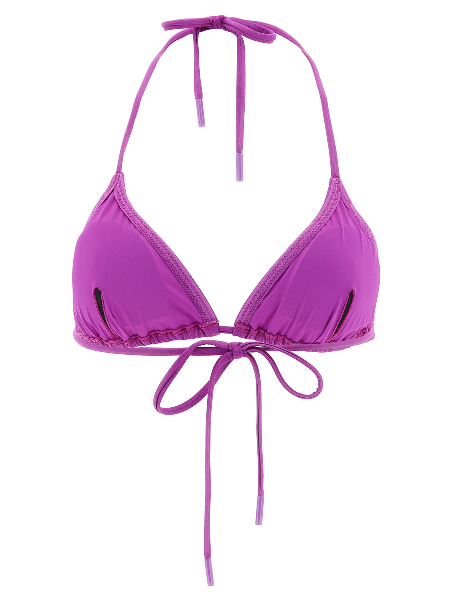 Goldbergh Velora Bikini Top Active Line Purple Quick Dry UV Protection