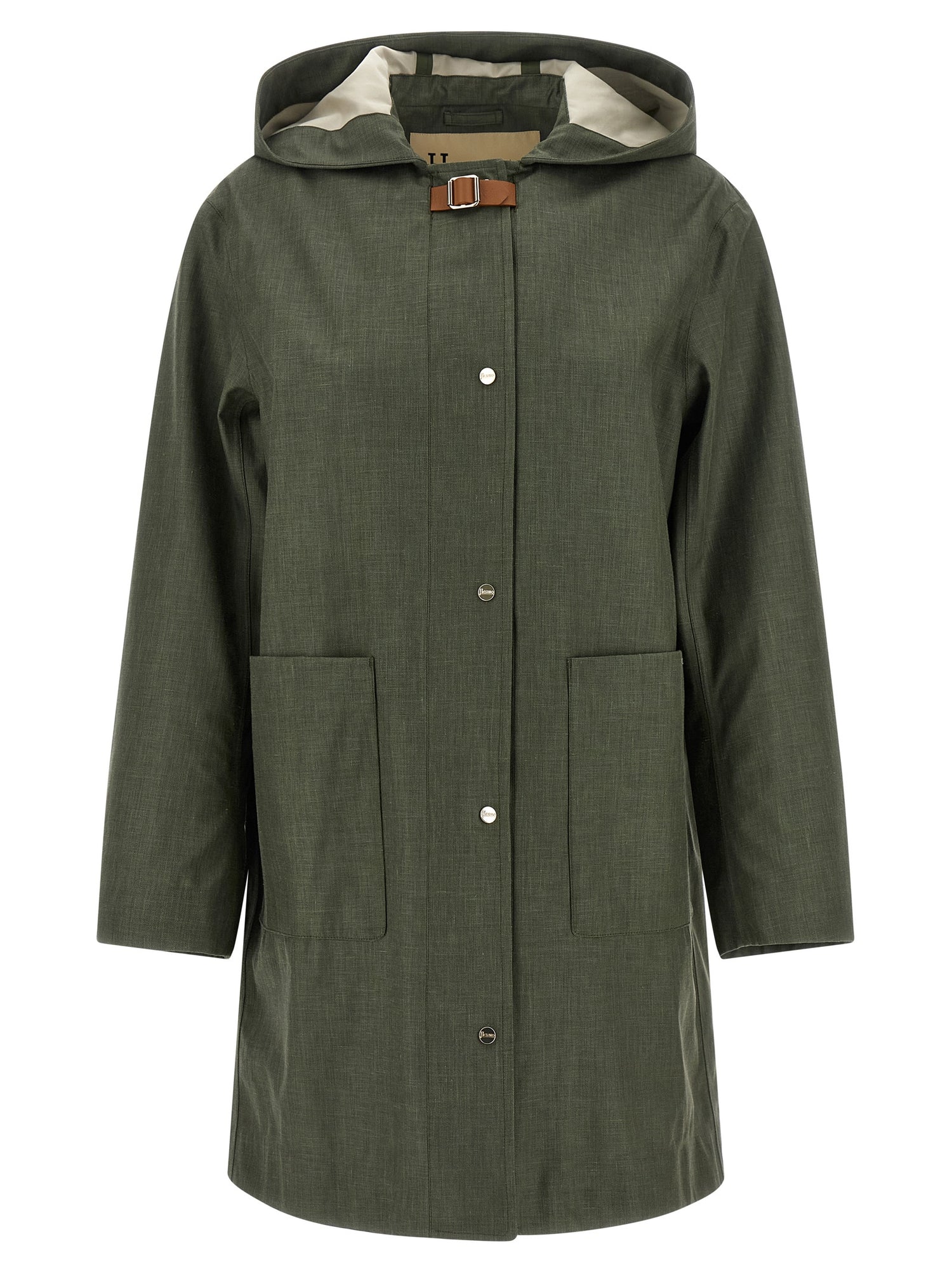 Herno Linen Raincoat