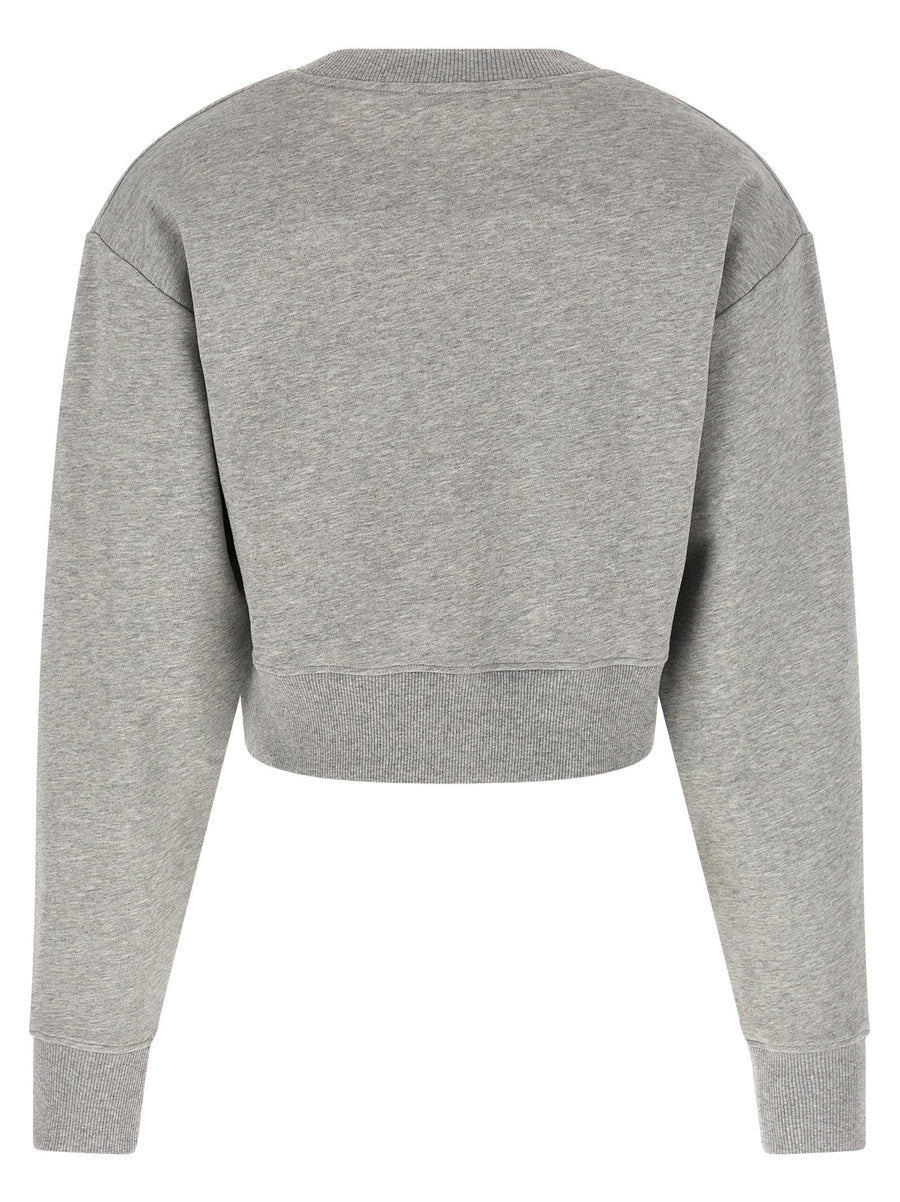 Balmain Paris Sweatshirt For Women Premium 100 Percent Cotton Front Cropped Logo Print