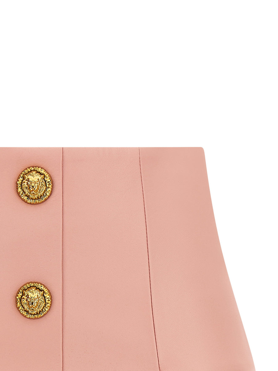 Balmain Testa Di Leone Skirt