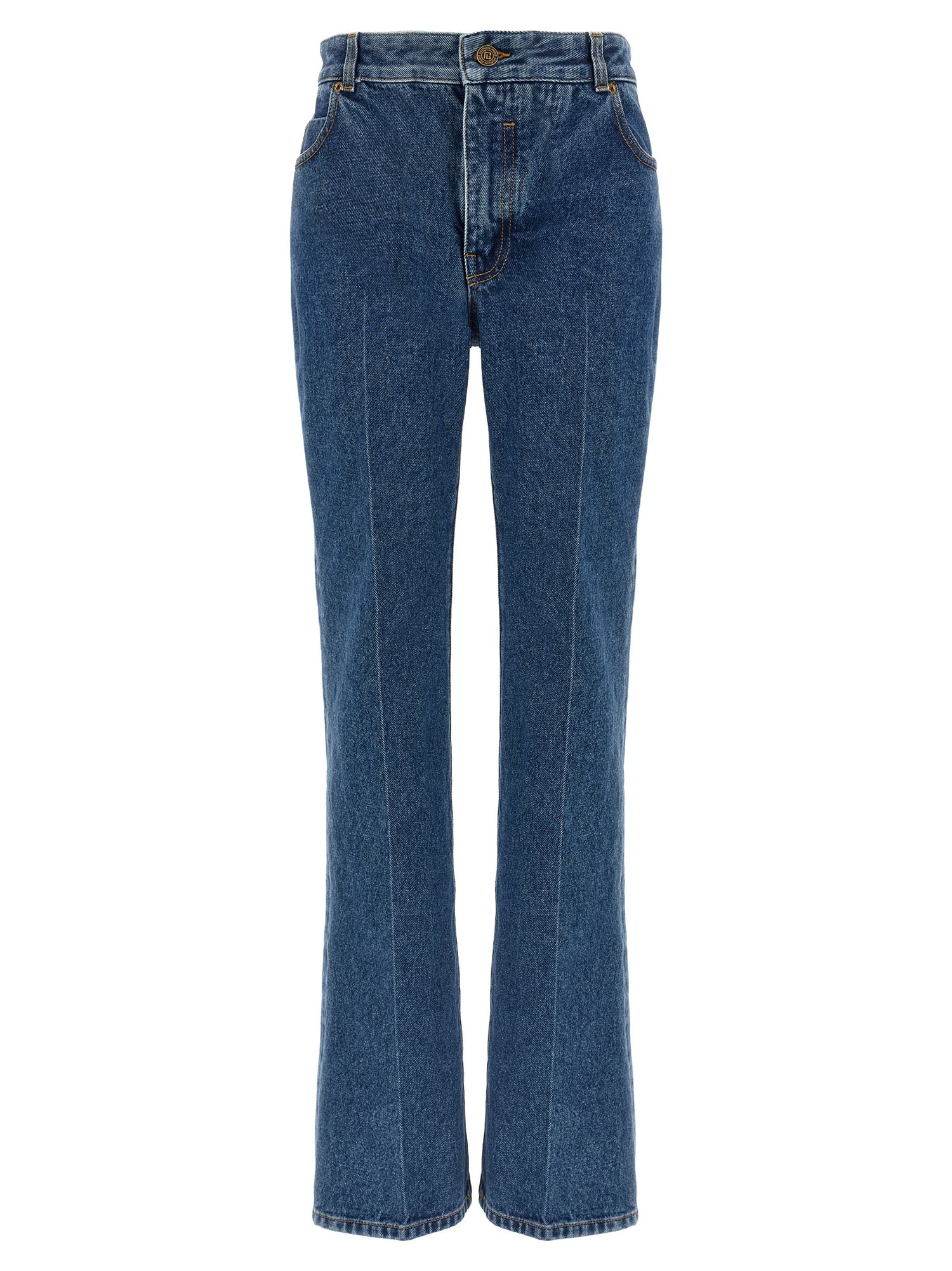 Balmain Embroidery Jeans