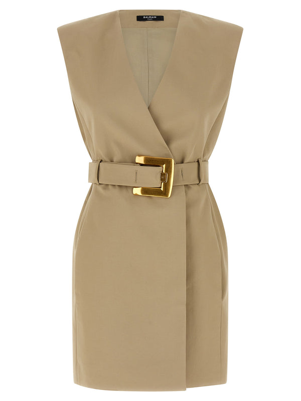 Balmain Anthem Dress
