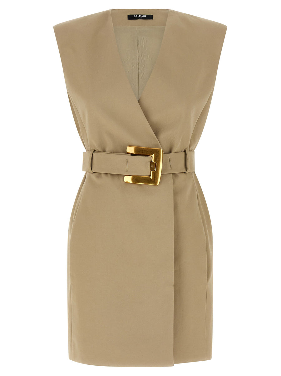 Balmain Anthem Dress