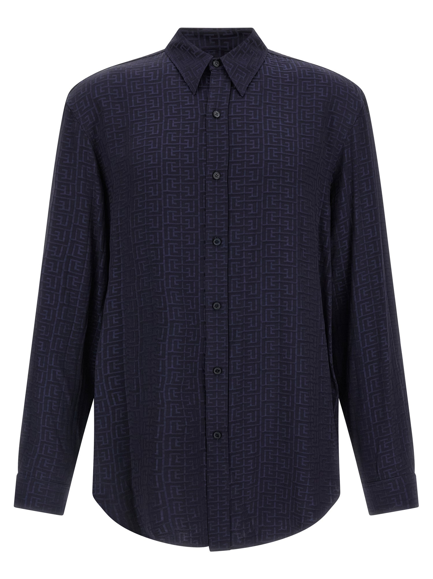 Balmain Jacquard Monogram Shirt