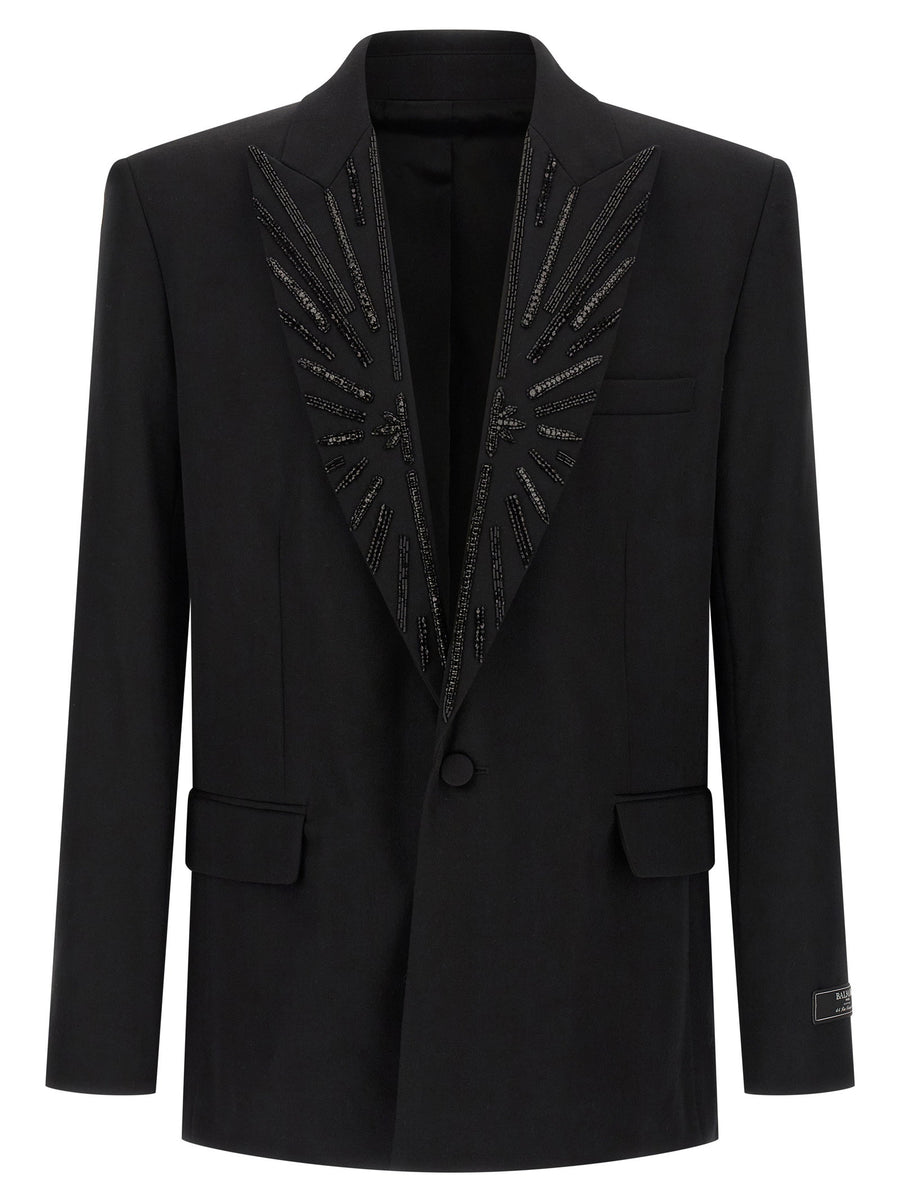 Balmain Crystal Blazer