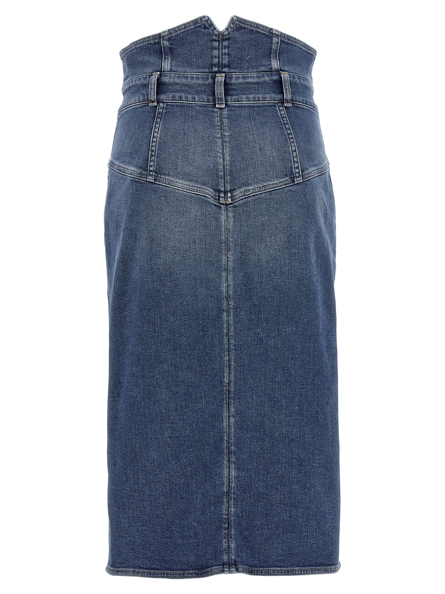 Elisabetta Franchi Denim Skirt
