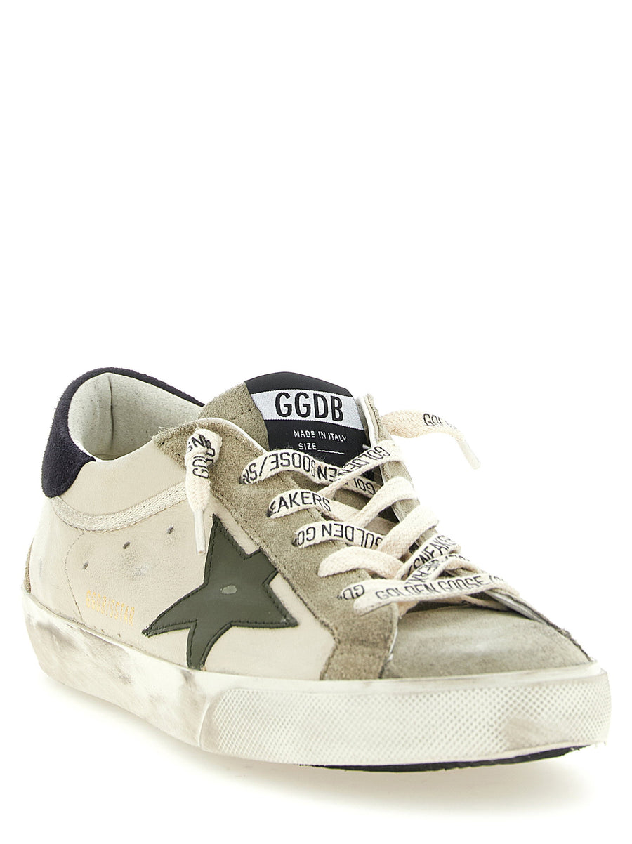 Golden Goose Super Star Sneakers for Men in Multicolor Leather