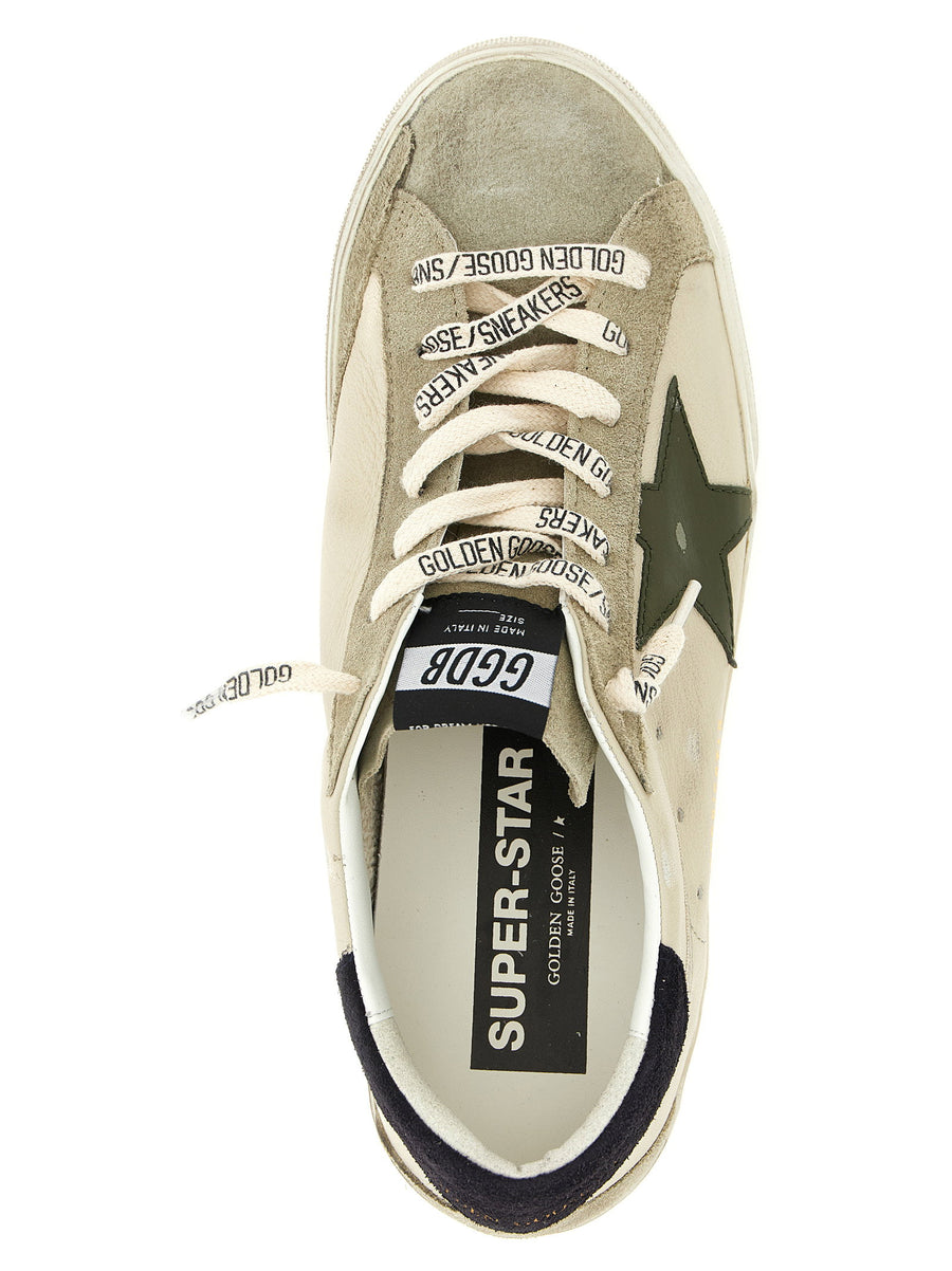 Golden Goose Super Star Sneakers for Men in Multicolor Leather
