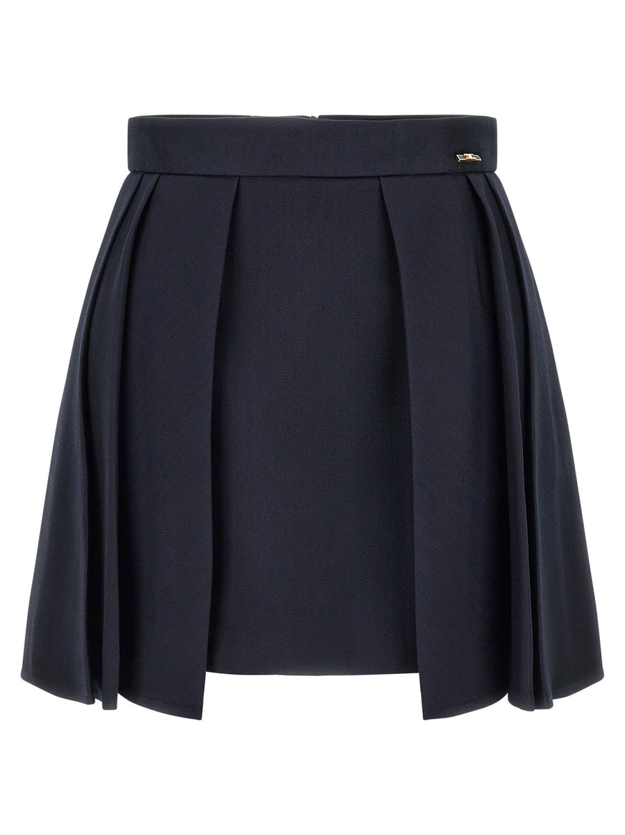 Elisabetta Franchi Fresh Wool Skirt