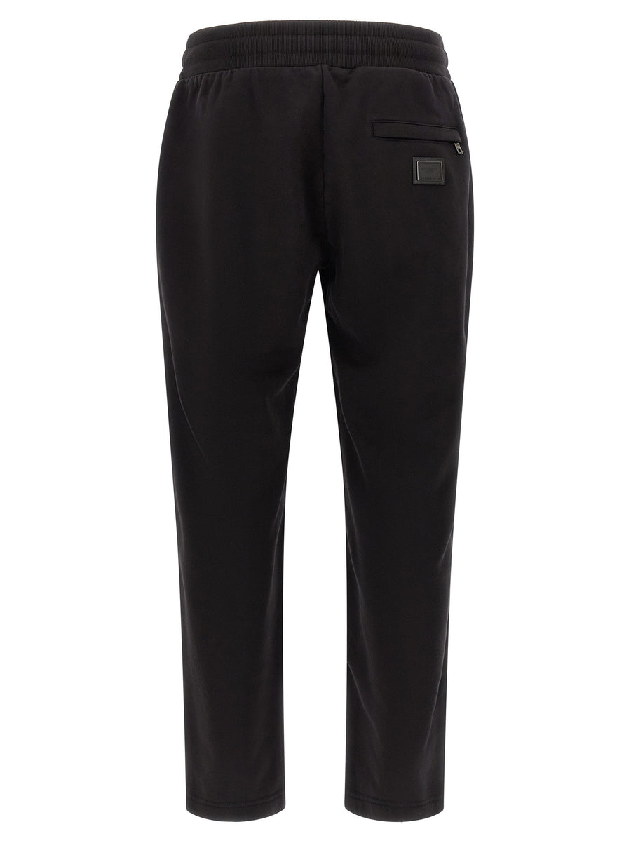 Dolce & Gabbana Logo Plaque Joggers