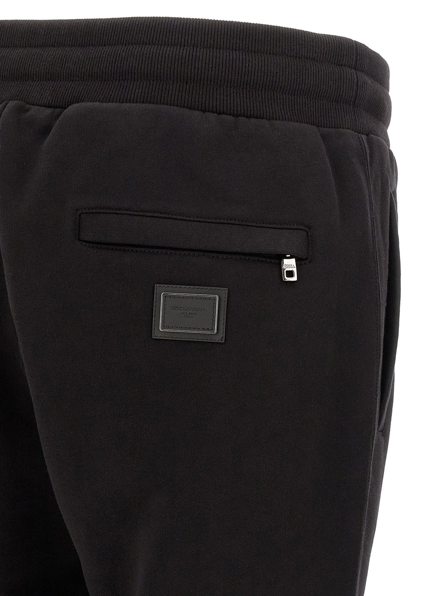Dolce & Gabbana Logo Plaque Joggers