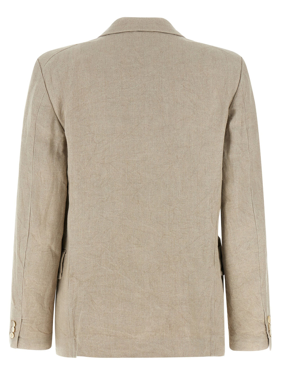 Comme Des Garcons Double Layer Lapel Blazer