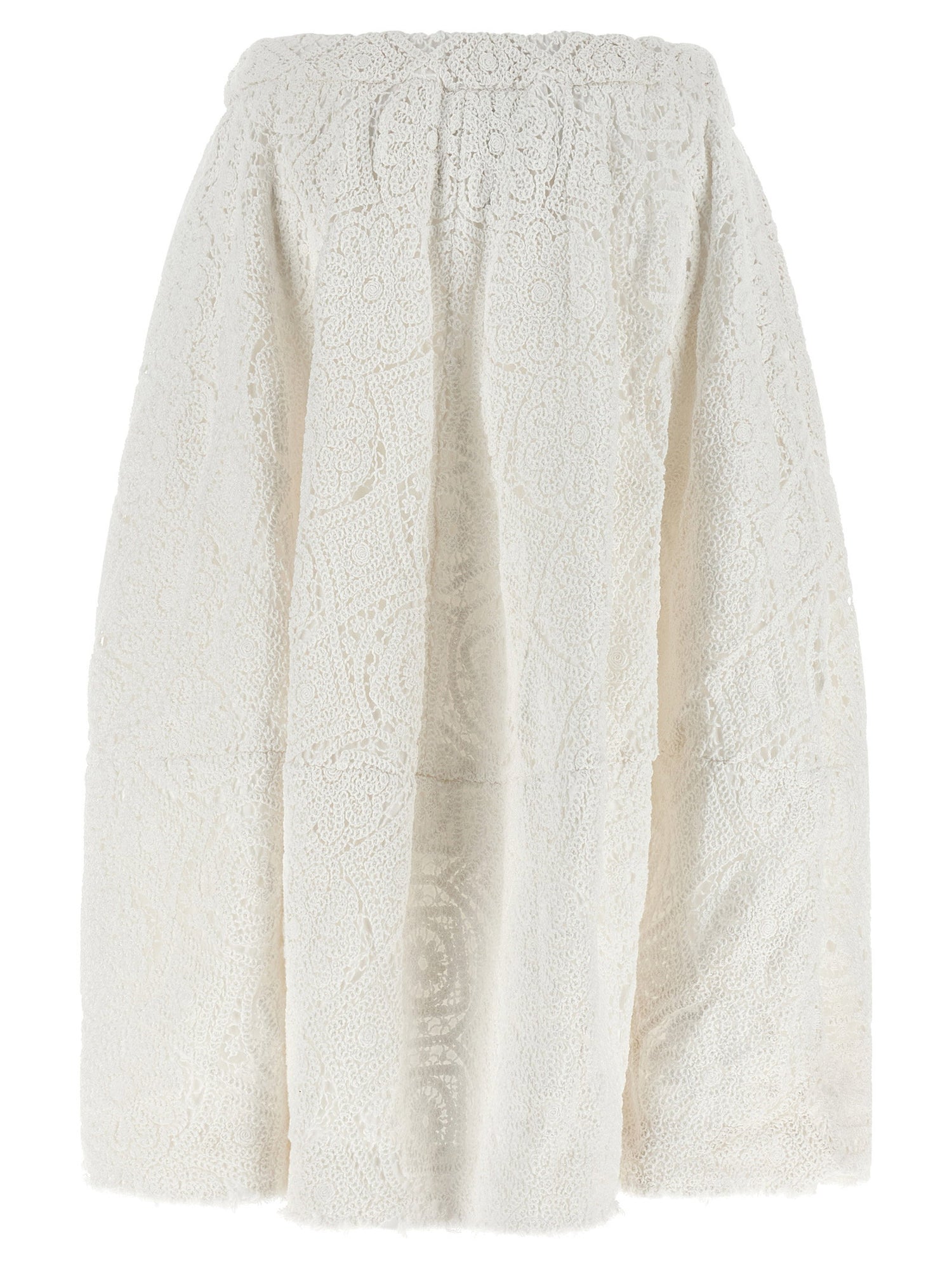 Comme Des Garcons Macramé Skirt