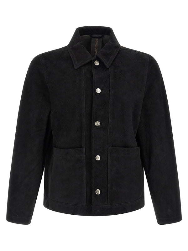 Giorgio Brato Fiore Suede Jacket