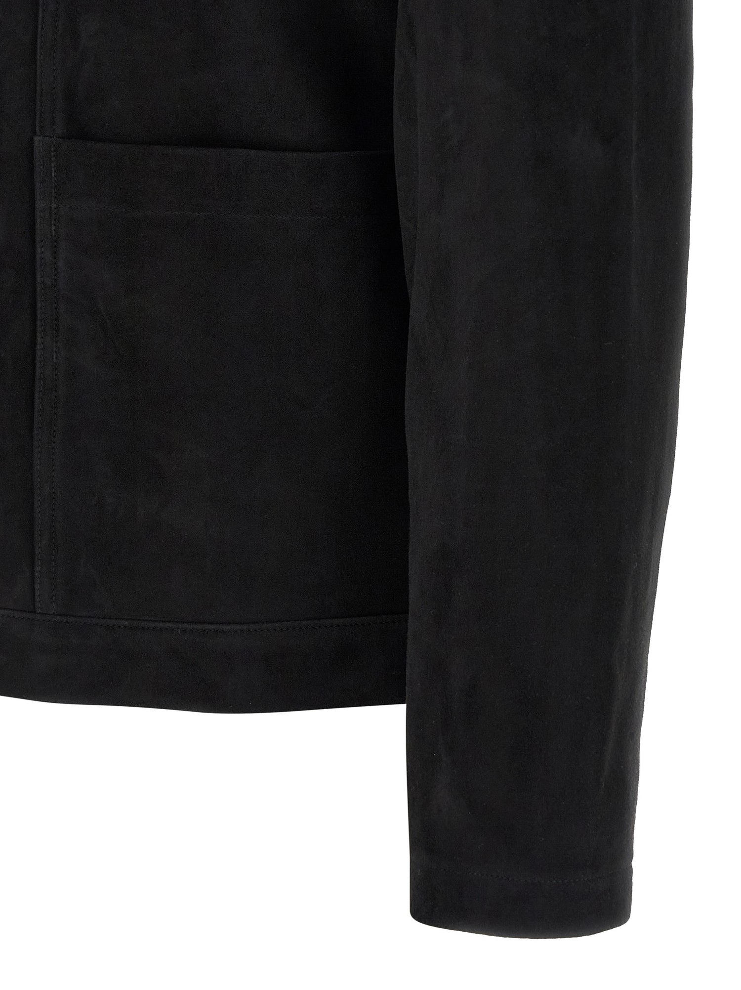 Giorgio Brato Fiore Suede Jacket