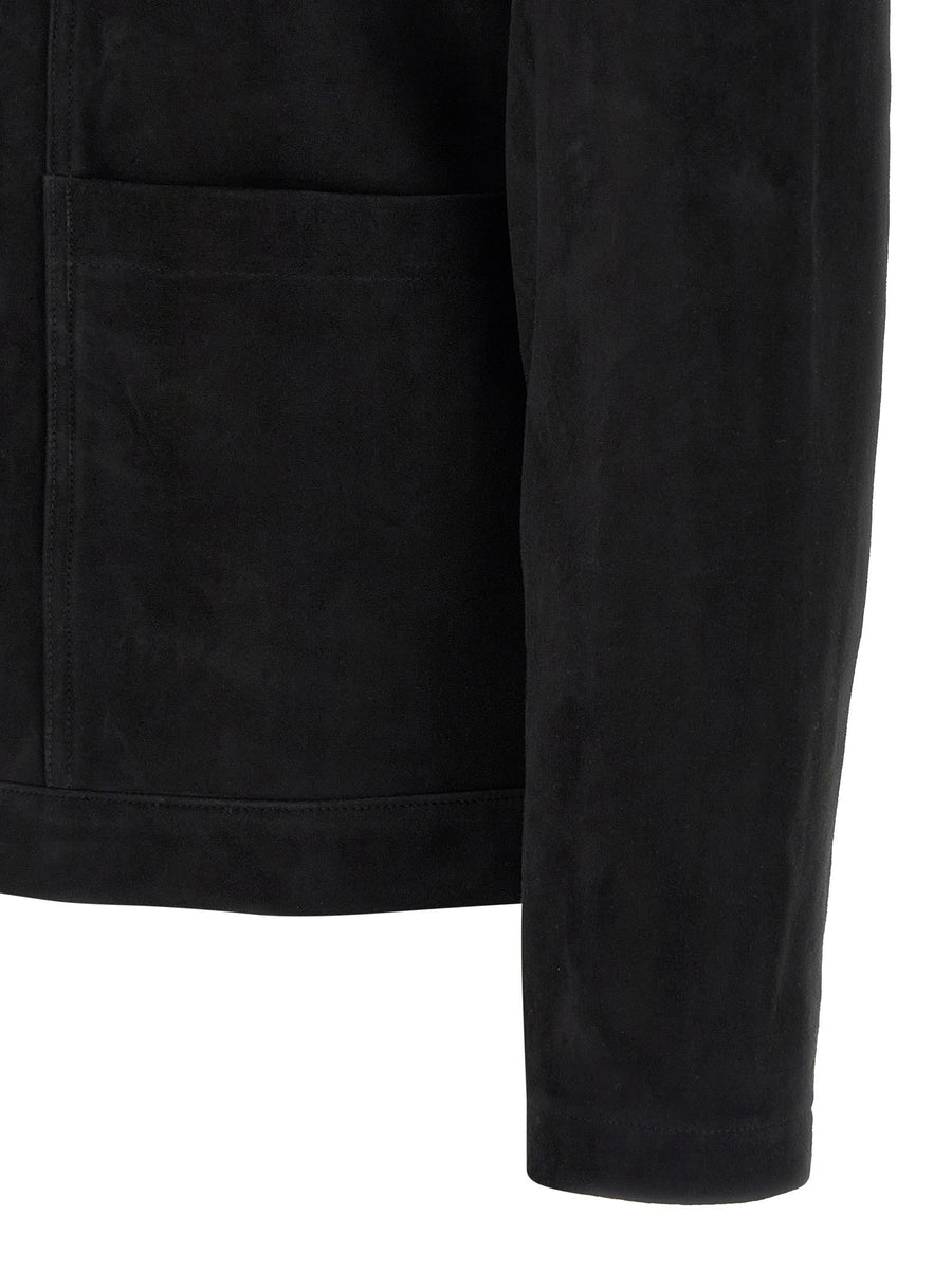 Giorgio Brato Fiore Suede Jacket