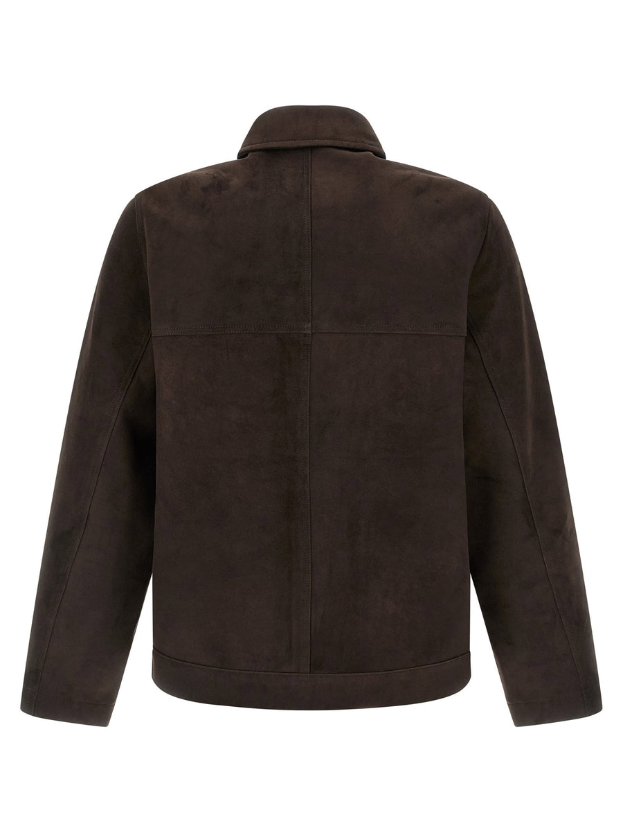 Giorgio Brato Fiore Suede Jacket