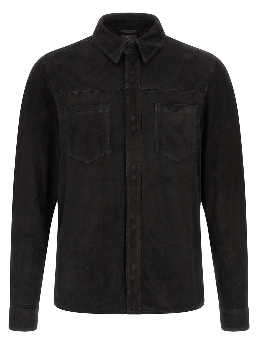 Giorgio Brato Suede Shirt Gloves