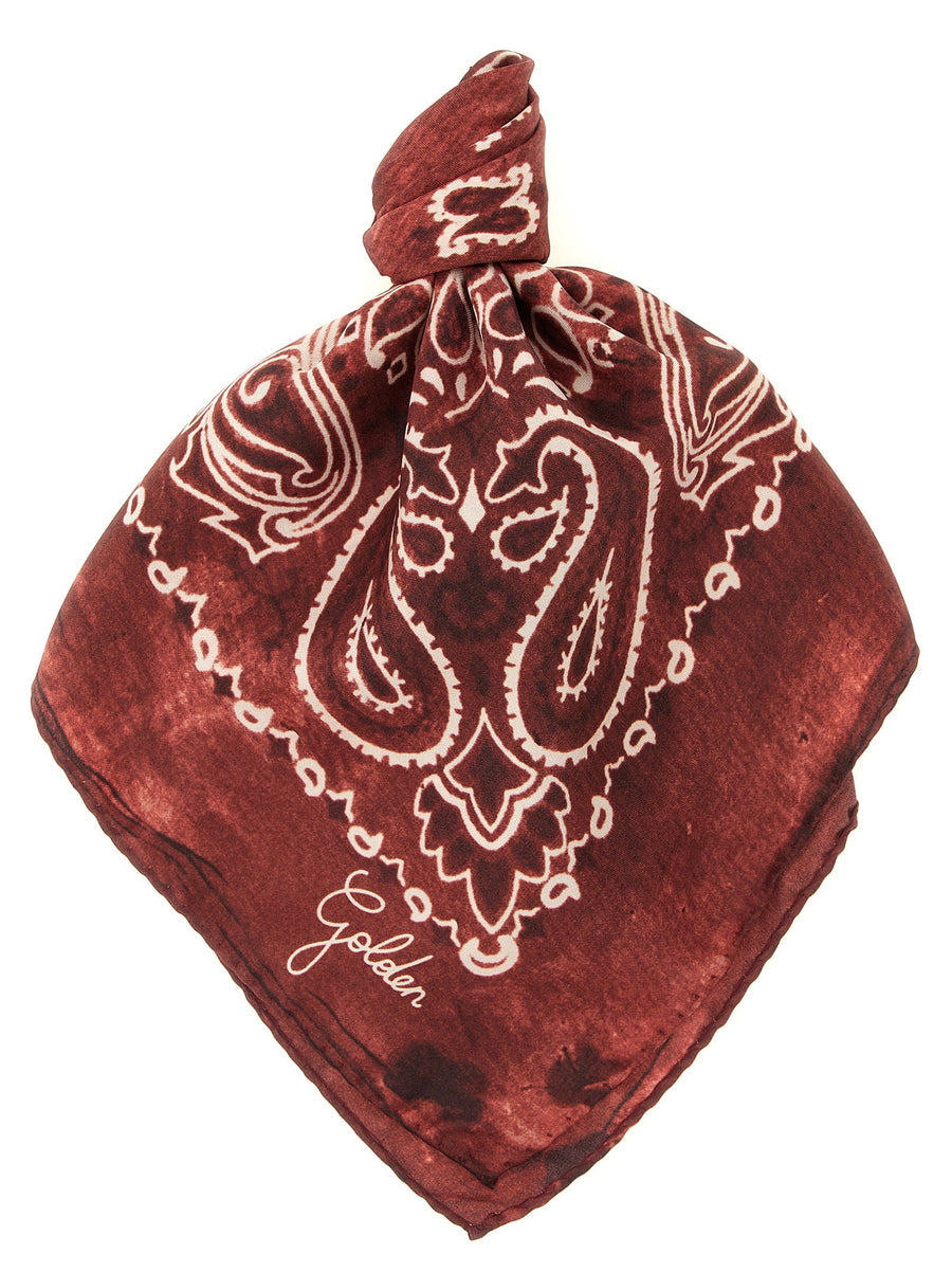 Golden Goose Paisley Scarf