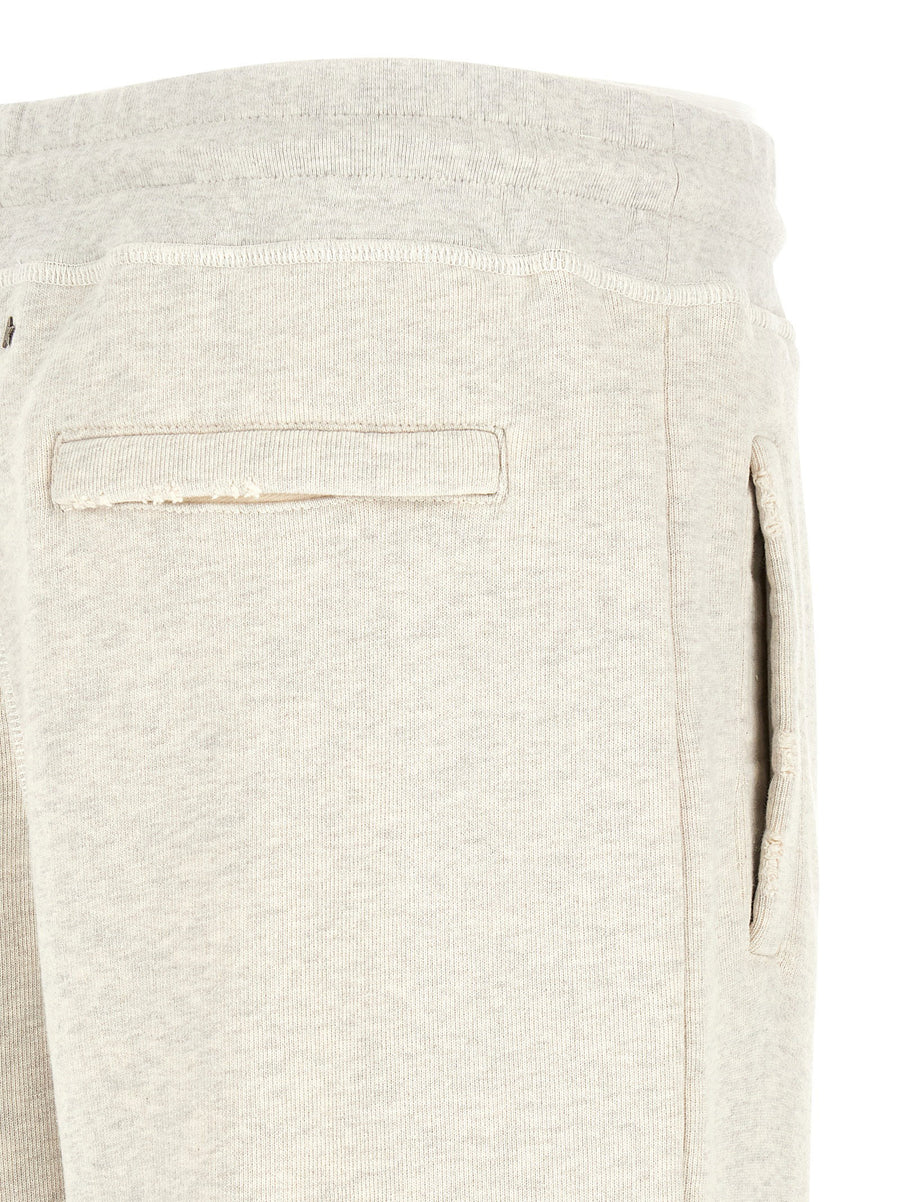 Golden Goose Star Joggers Mens Gray 100 Percent Cotton Oversized Trousers