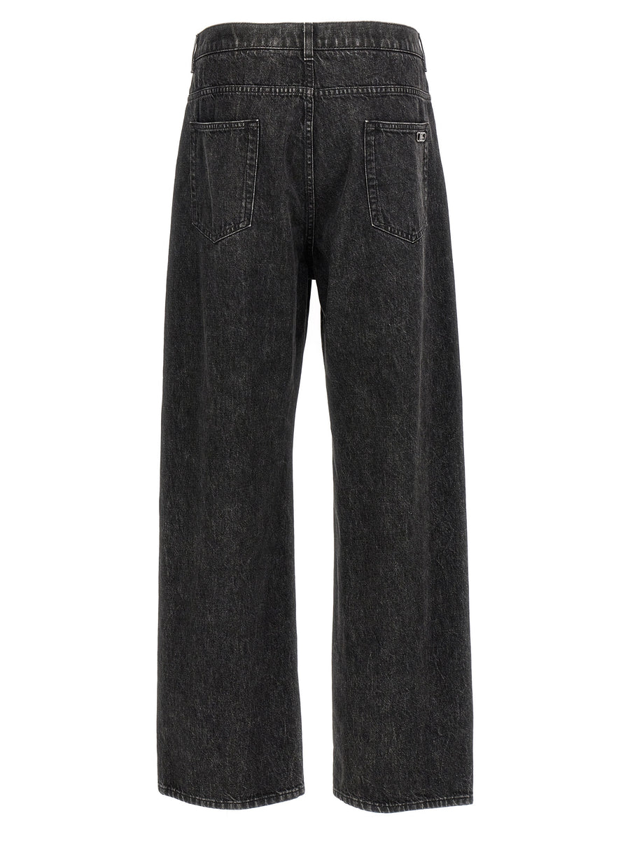 Dolce and Gabbana DG Jeans Black Premium 100 Percent Cotton Denim for Men Refined Casual Versatile