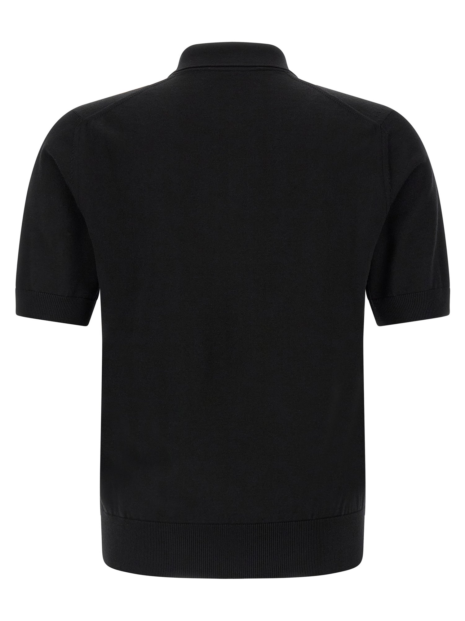 Dolce & Gabbana Heraldic Patch Polo Shirt