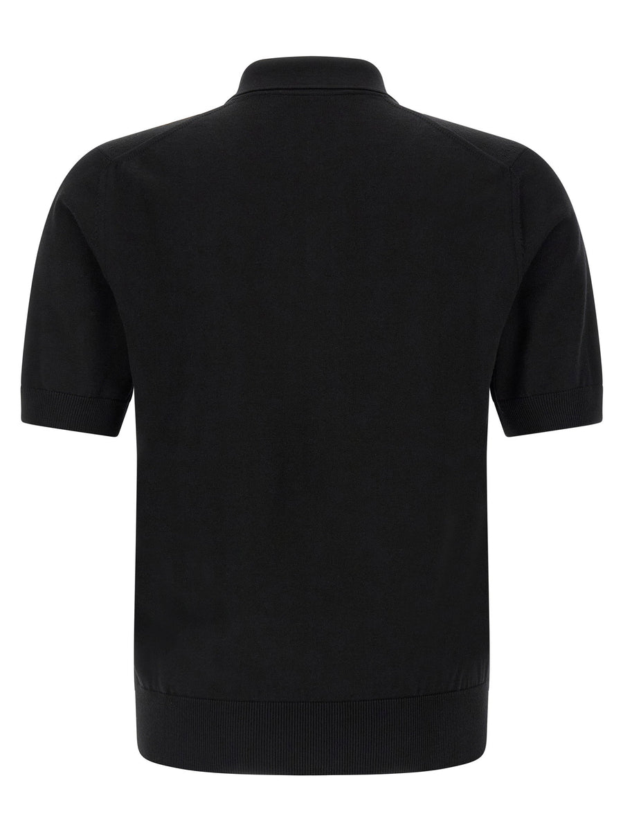Dolce & Gabbana Heraldic Patch Polo Shirt