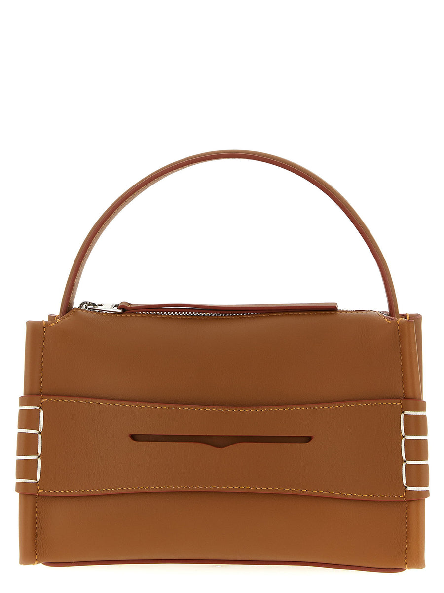 J W Anderson Small Loafer Shoulder Bag for Women Calfskin Leather Compact Luxurious Accessory