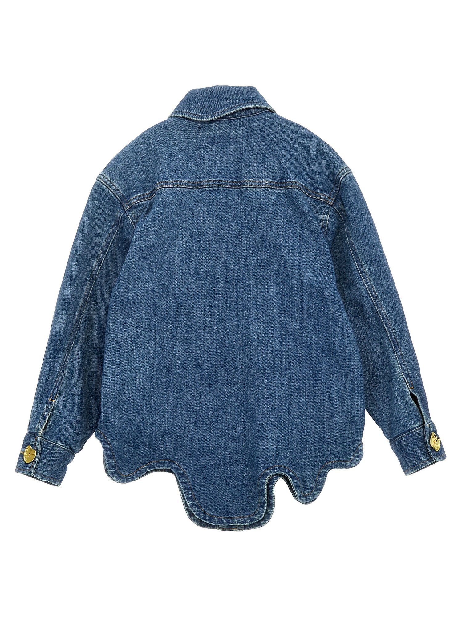 Moschino Kid Teen Button Detail Jacket