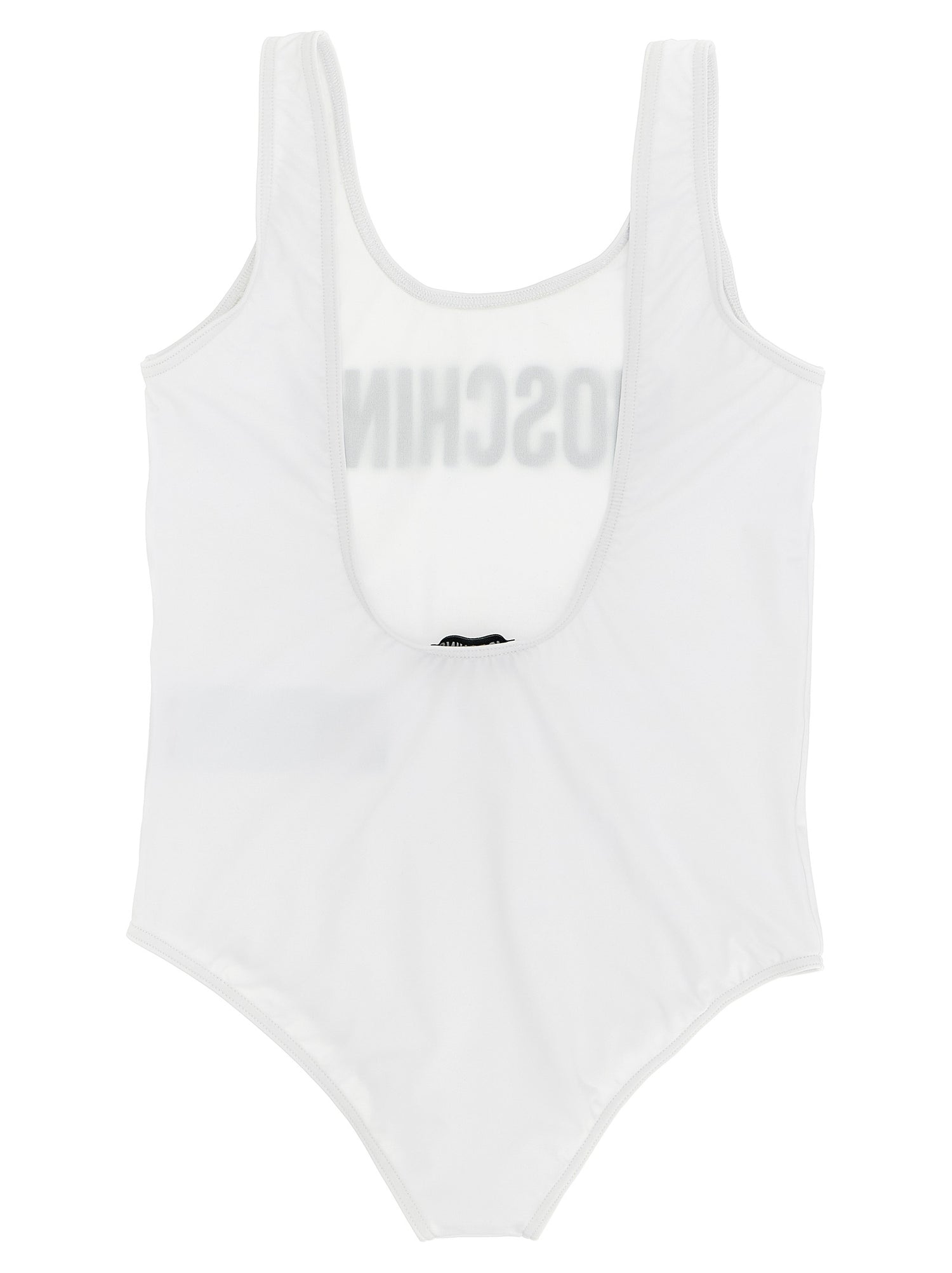 Moschino Kid Teen Logo Lettering One-piece Swimsuit
