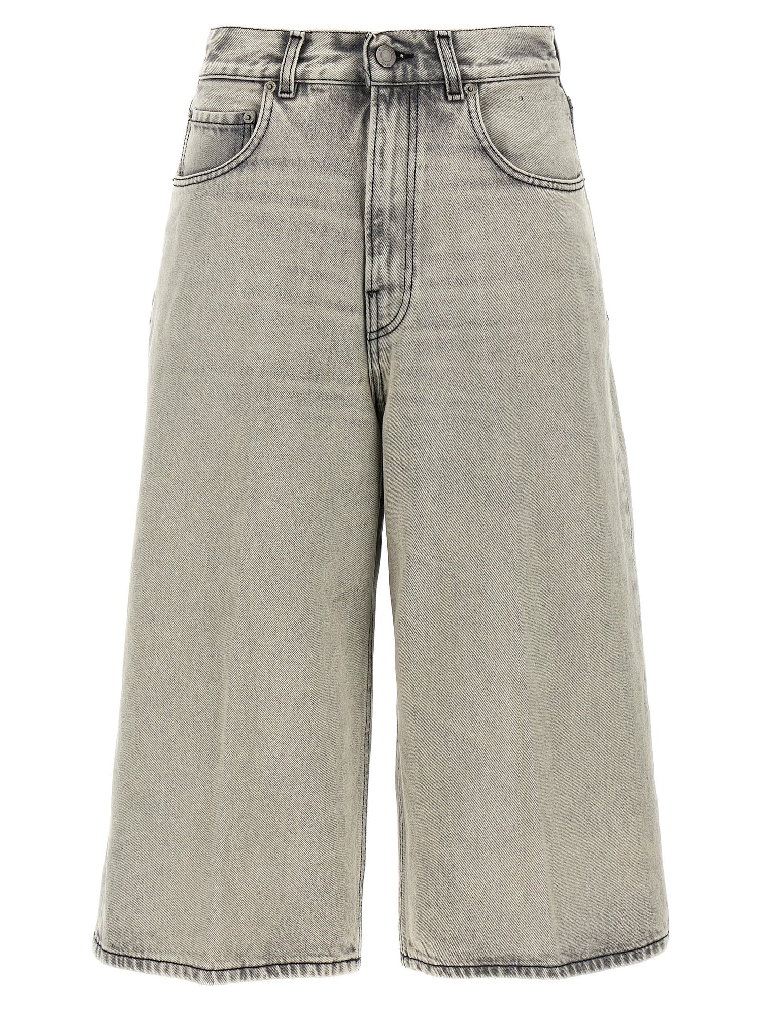 Haikure Belle Pearl Grey Bermuda Shorts