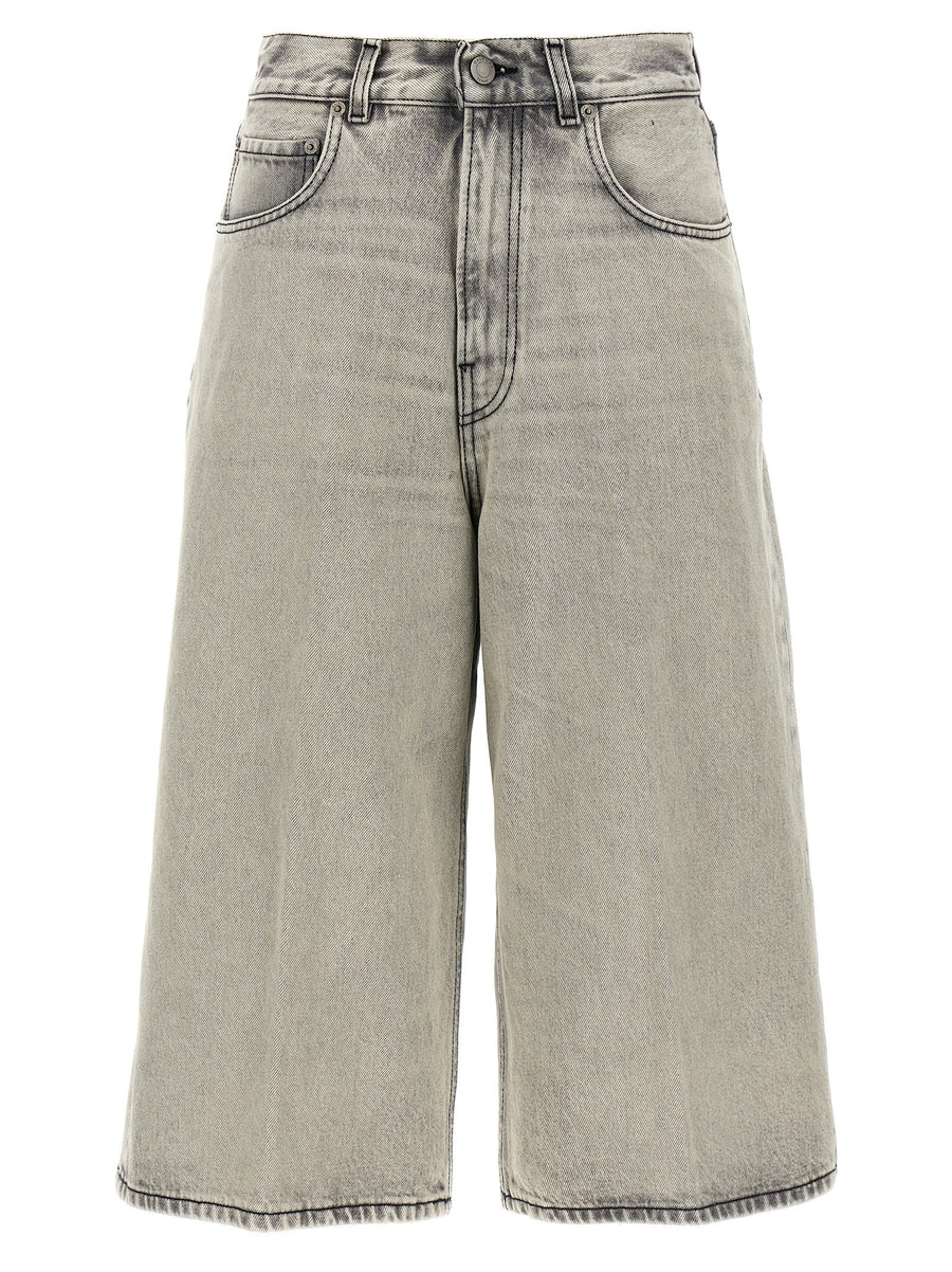 Haikure Belle Pearl Grey Bermuda Shorts