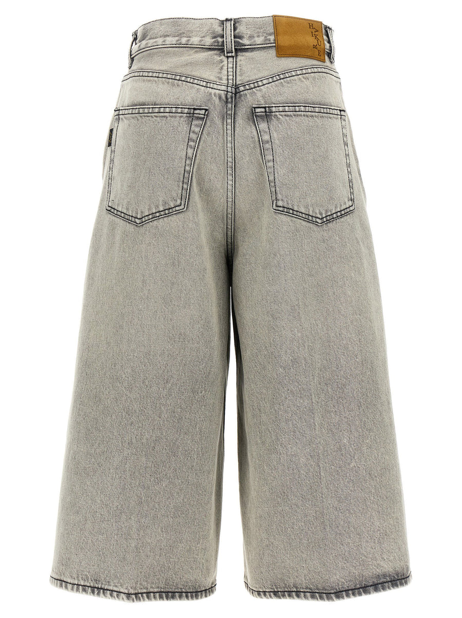 Haikure Belle Pearl Grey Bermuda Shorts