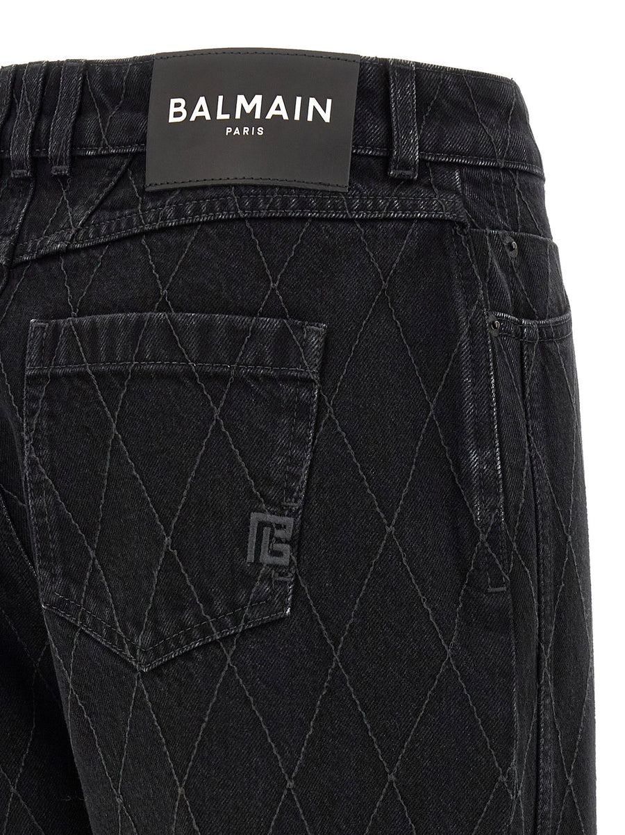 Balmain Diamond-shaped Jeans
