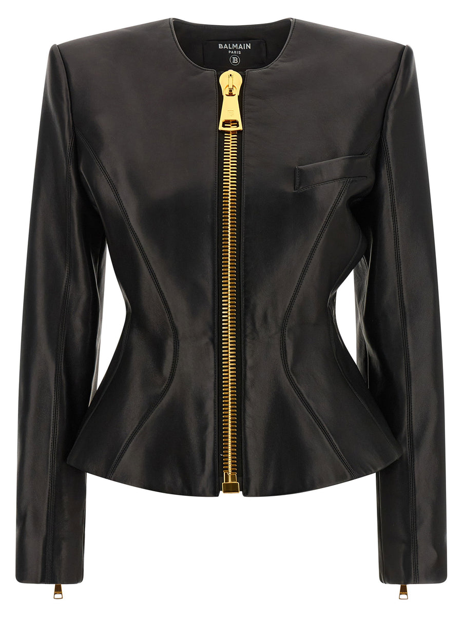 Balmain Leather Jacket